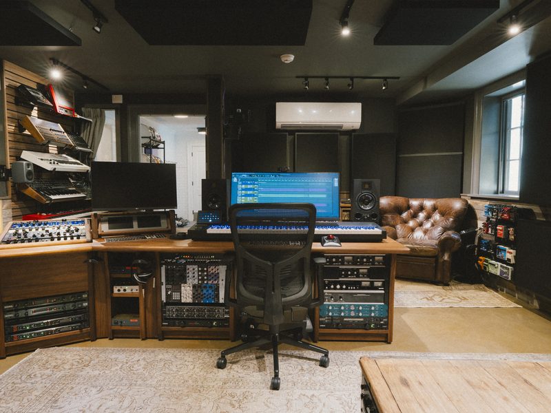 9 Point Studios, Greenwich, CT — recording studio A/V system by Full Normal (photo 4 of 8)