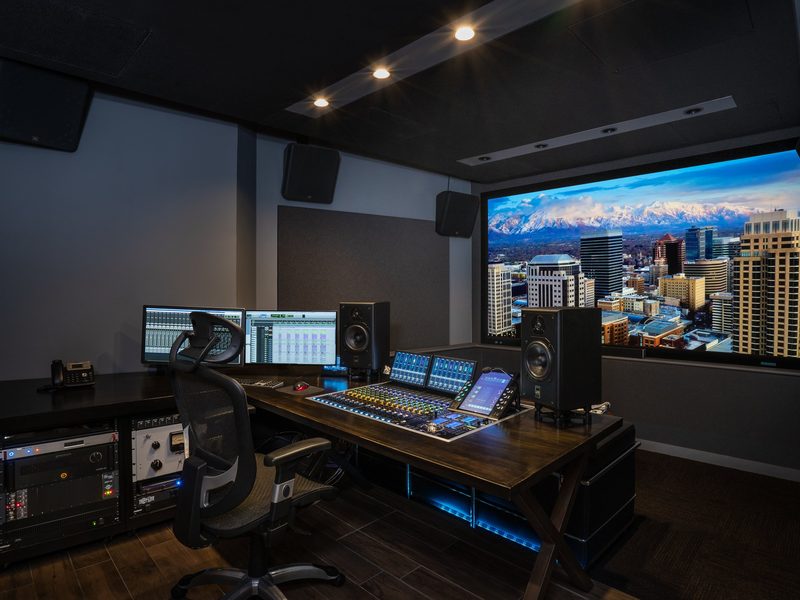 Blue Table Post, Brooklyn, NY — recording studio A/V system by Full Normal (photo 1 of 4)
