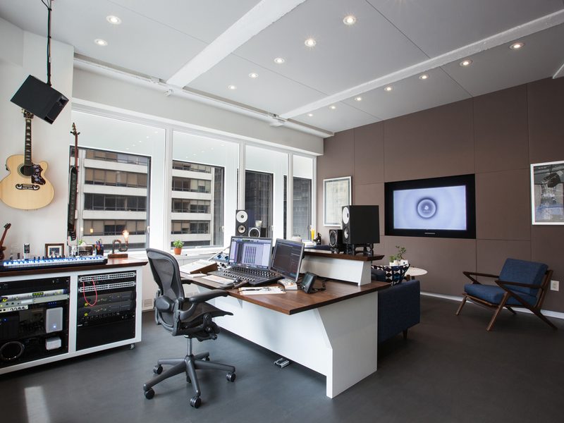 Decibel, New York, NY — recording studio A/V system by Full Normal (photo 1 of 4)