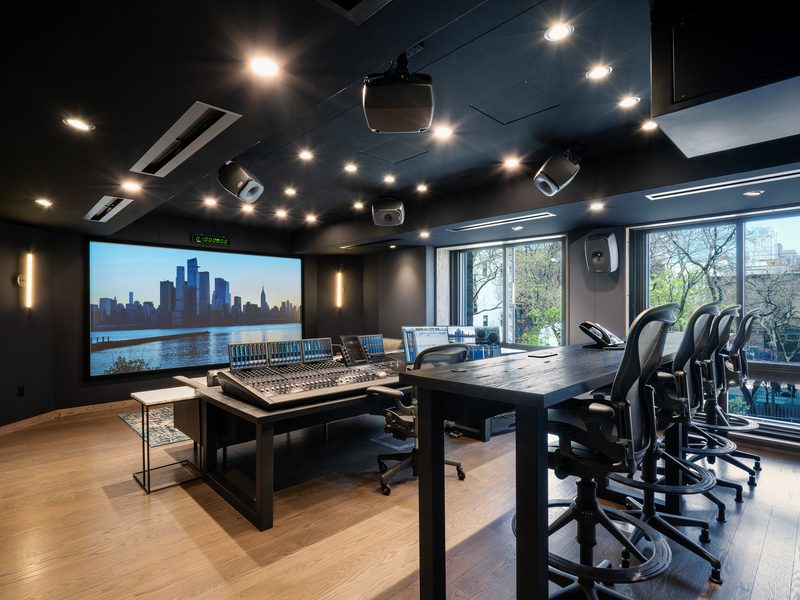 Motion Picture Enterprises, New York, NY — recording studio A/V system by Full Normal (photo 1 of 3)