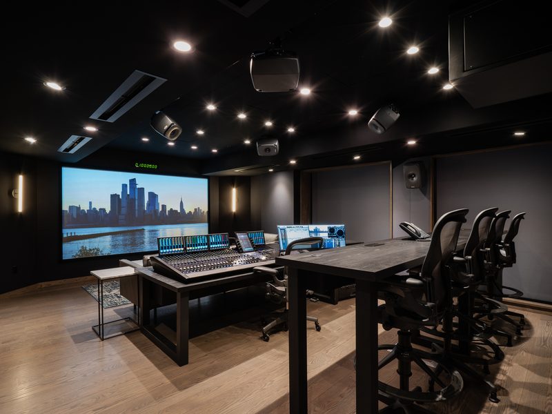 Motion Picture Enterprises, New York, NY — recording studio A/V system by Full Normal (photo 2 of 3)