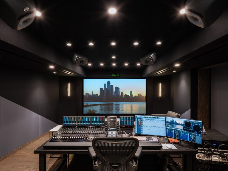 Motion Picture Enterprises, New York, NY — recording studio A/V system by Full Normal (photo 3 of 3)